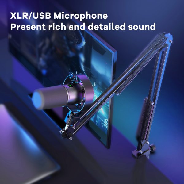 FIFINE K688 USB/XLR DYNAMIC Microphone - Image 4