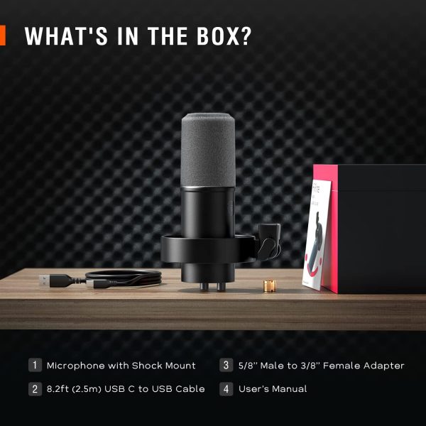 FIFINE K688 USB/XLR DYNAMIC Microphone - Image 13