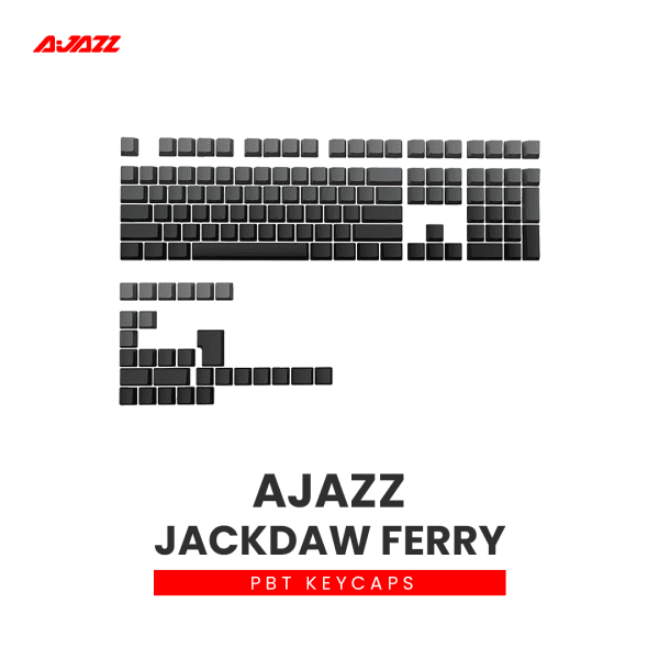 Ajazz AKH136 Side-Engraved PBT Gradient Keycaps