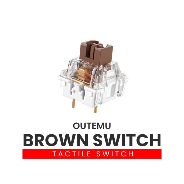 Outemu Brown Mechanical Keyboard Switch - 3PIN