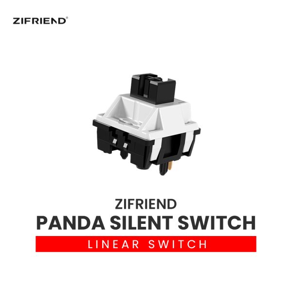 Panda Silent linear Mechanical Keyboard Lubed Switch - 5PIN