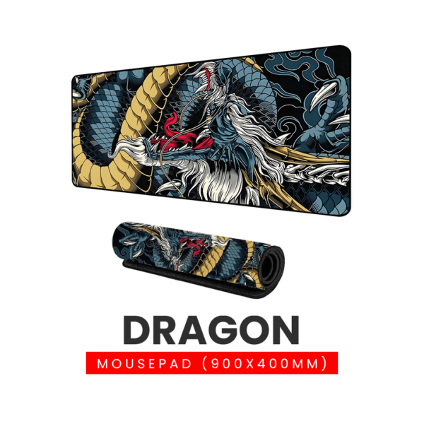 Dragon Gaming Mousepad 3mm Extra Large Size (900x400mm) Speed Type