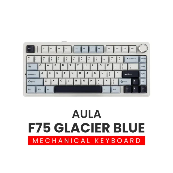 AULA F75 75% Hot Swappable Wireless Mechanical Keyboard