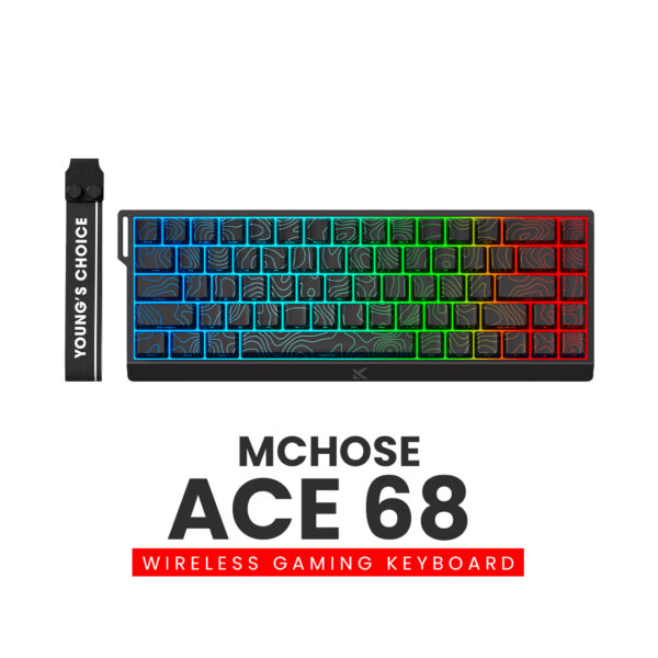MCHOSE Ace 68 Hall Effect Magnetic Switch Gaming Keyboard