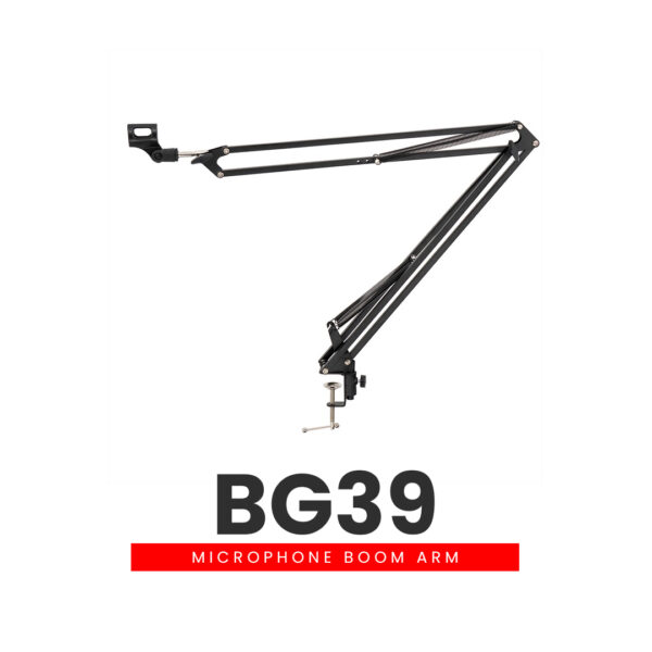Microphone Boom Arm Stand - BG39 Extended