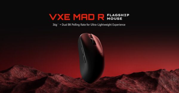 VXE MAD R MAJOR PAW3950 8K Wireless Gaming Mouse - Image 3